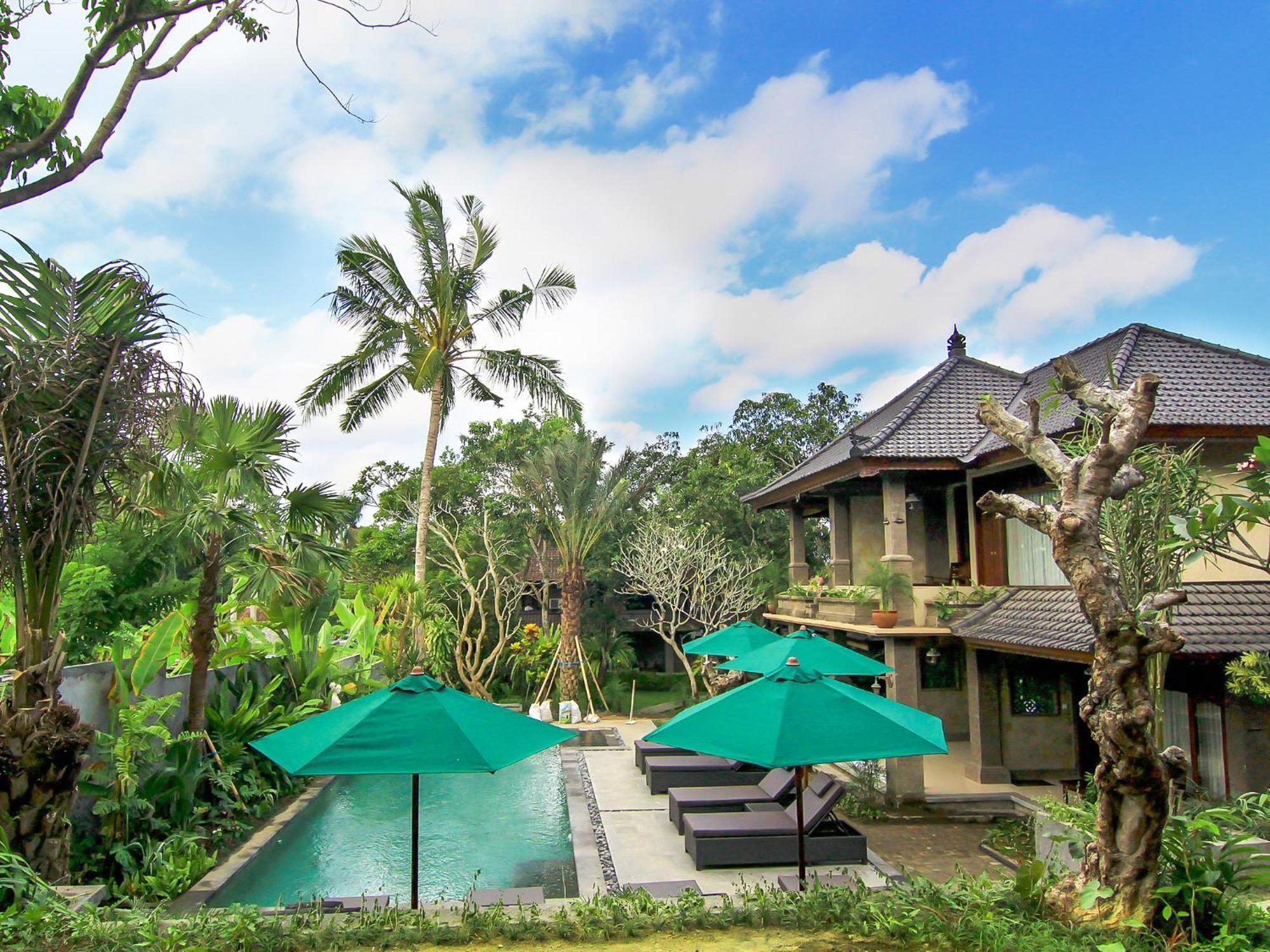 De Munut Balinese Resort Ubud Oda fotoğraf